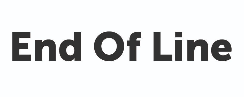 End of Line